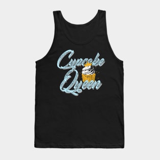 Cupcake Queen Baking Girl Gift Tank Top